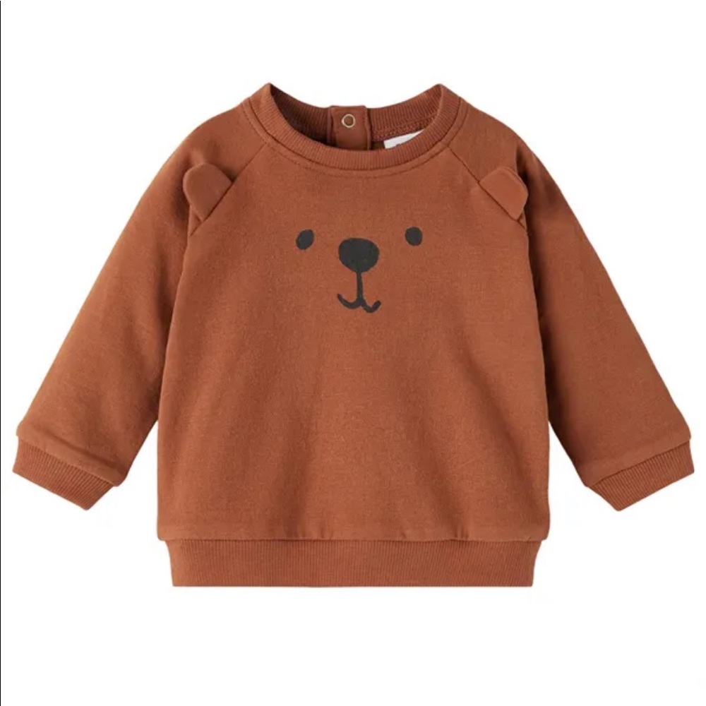 Name it Coconut Shell Olaf Sweatshirt 0-1m